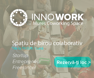 InnoWork Banner - Spațiu de birou colaborativ